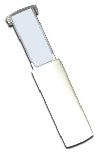 Лупа Kromatech карманная 2x, 23x55 мм, раздвижная, с подсветкой (1 LED) 95822