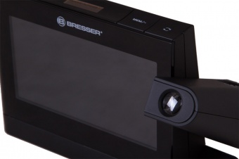 Часы проекционные Bresser с цветным дисплеем, черные