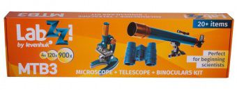 Набор Levenhuk LabZZ MTB3: микроскоп, телескоп и бинокль