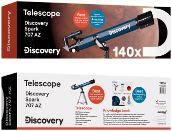 Телескоп Discovery Spark 707 AZ с книгой