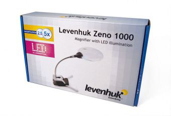 Лупа Levenhuk Zeno 1000, 2,5/5x, 88/21 мм, 2 LED